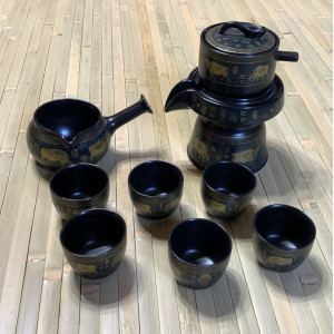 Красивый набор посуды для чайной церемонии на 6 персон. Photo 3